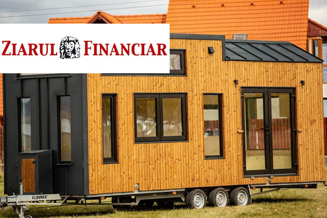 Eco Tiny House, un mic business de producţie din Miercurea-Ciuc, umple Europa…