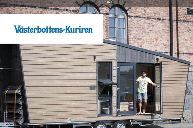 Umepodden möter kreatören som åker Europa runt i ett minihus